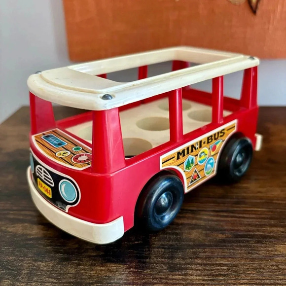 Fisher~Price| Vintage FP Little People Mini-Bus from 1969 #141 - Picture 1 of 6